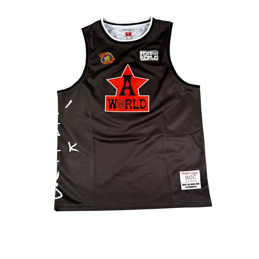 Headgear Classics Astroworld Wish You Were Here Jersey Brown XL Youth